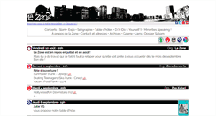 Desktop Screenshot of lazone.be
